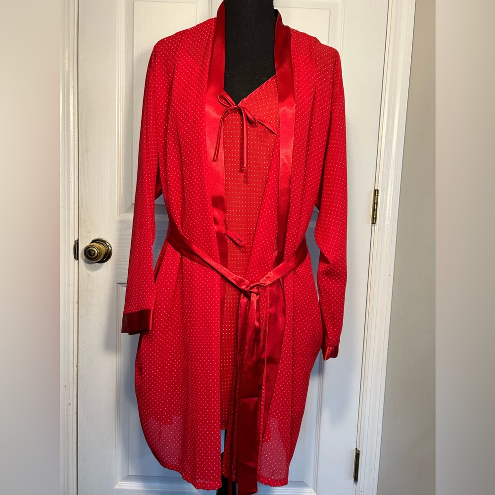 Women’s Red Babydoll 2 pieces set